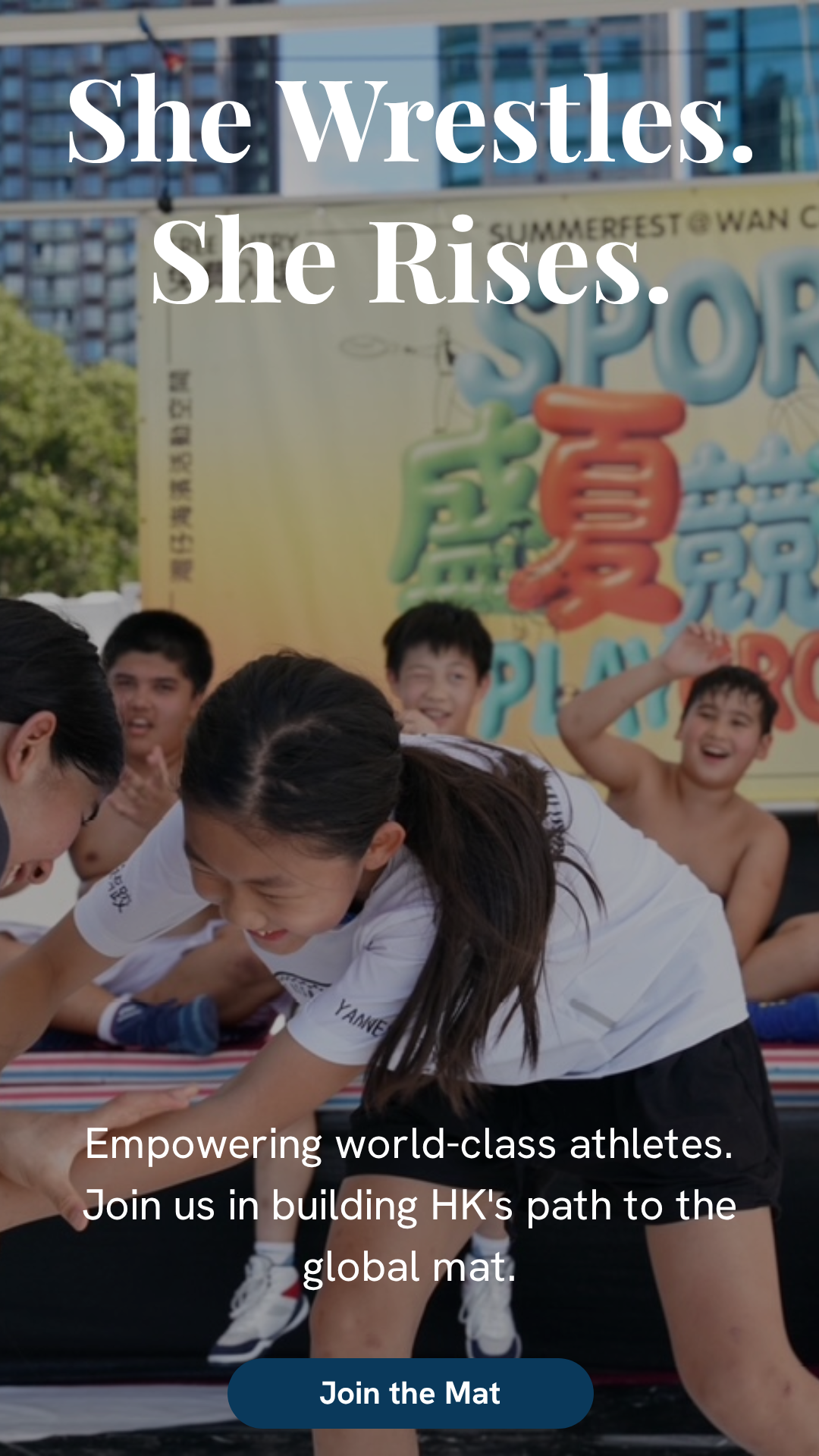 She Wrestles, She Rises.