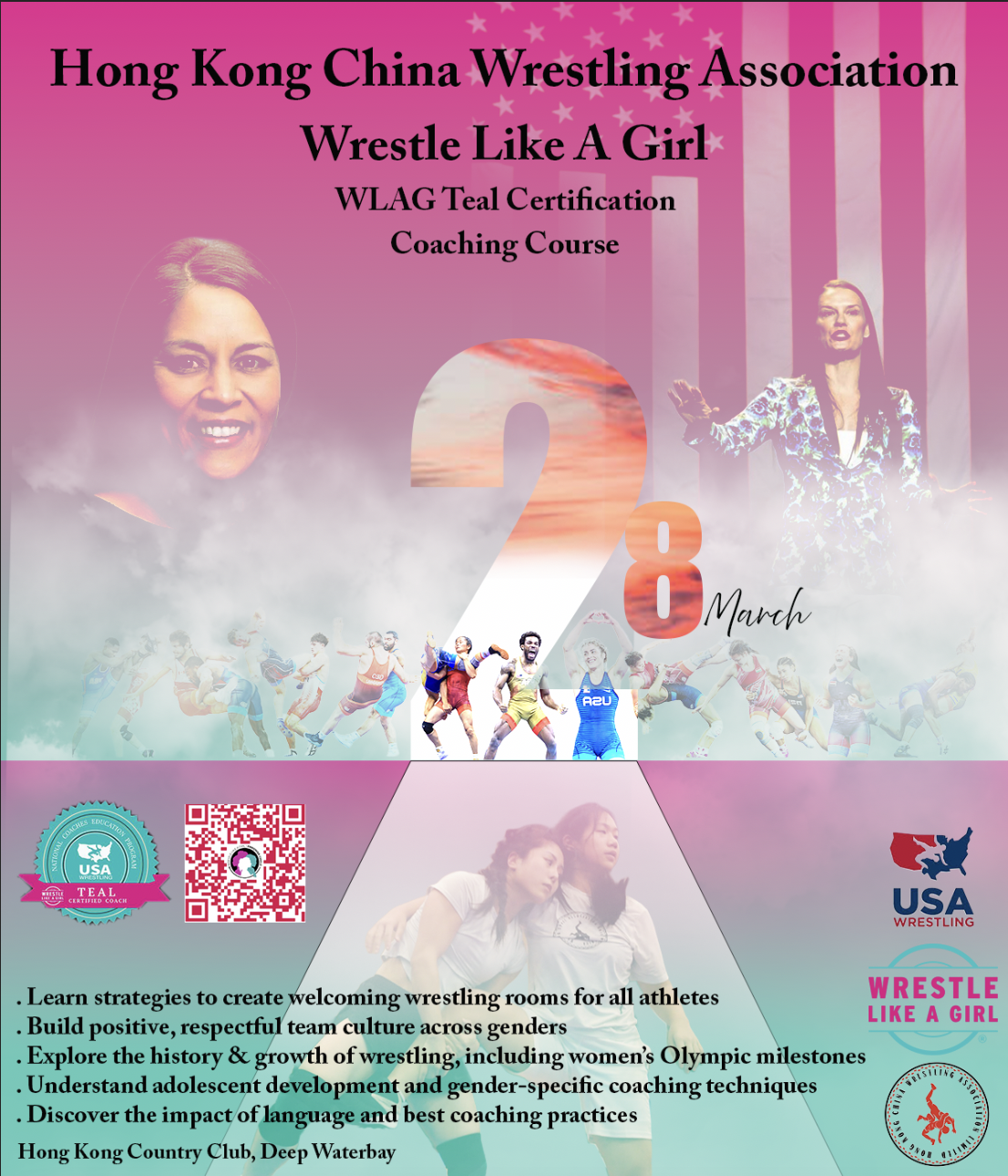 Wrestle Like a Girl has arrived in Hong Kong 28th-29th March 