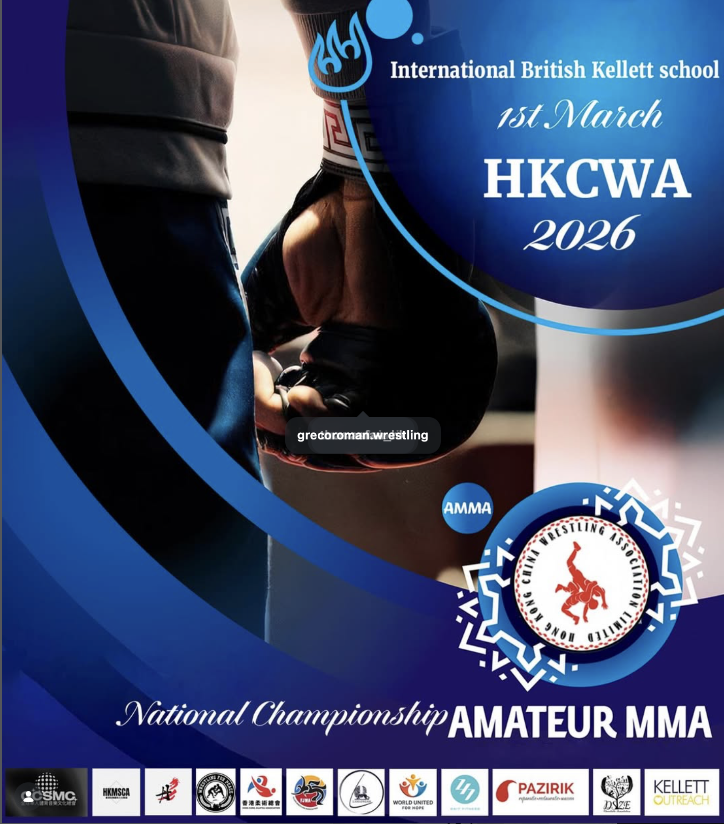 Big News from Hong Kong China Wrestling Association and all Mix Martial Art lovers.!!!!