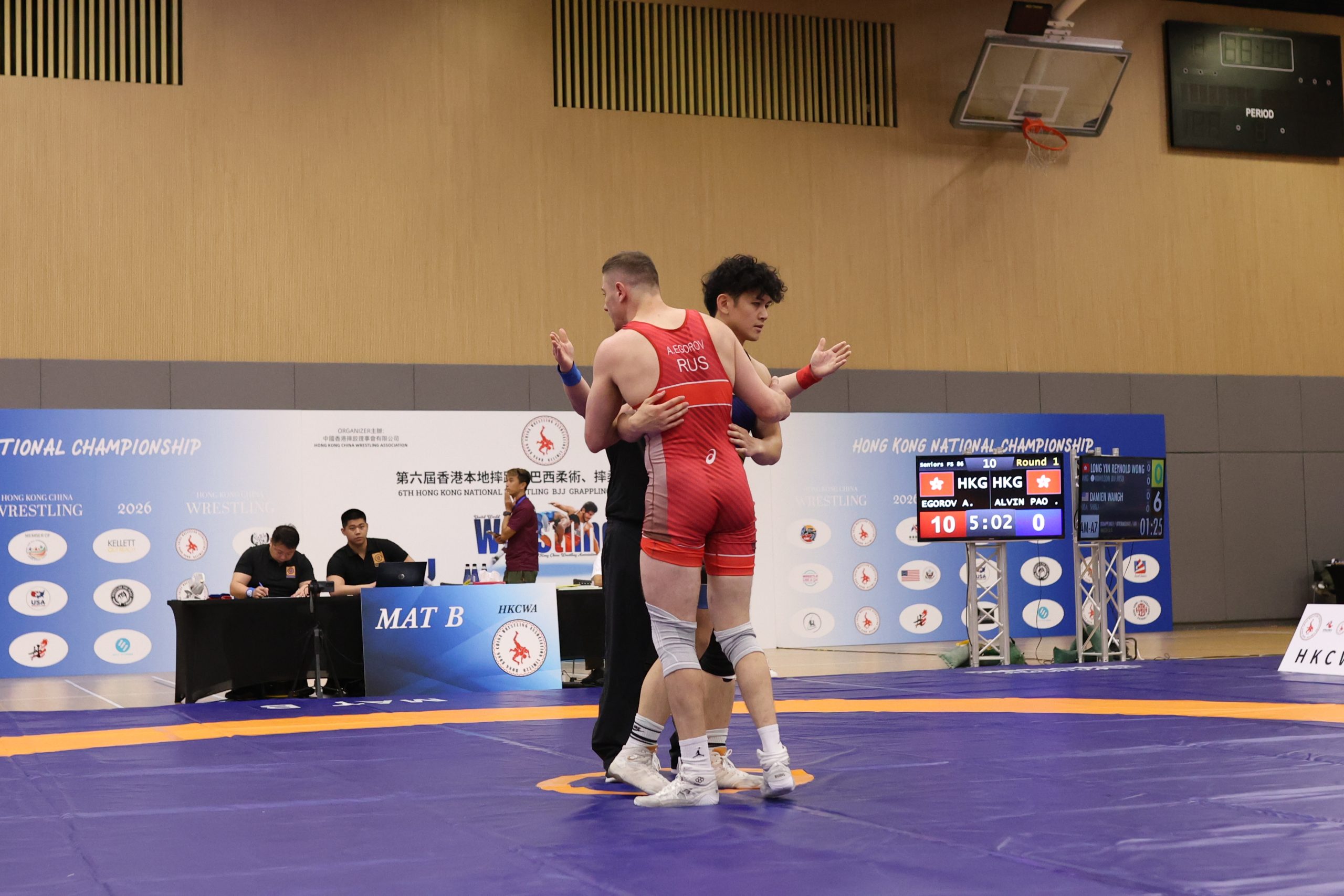 The beauty of Wrestling