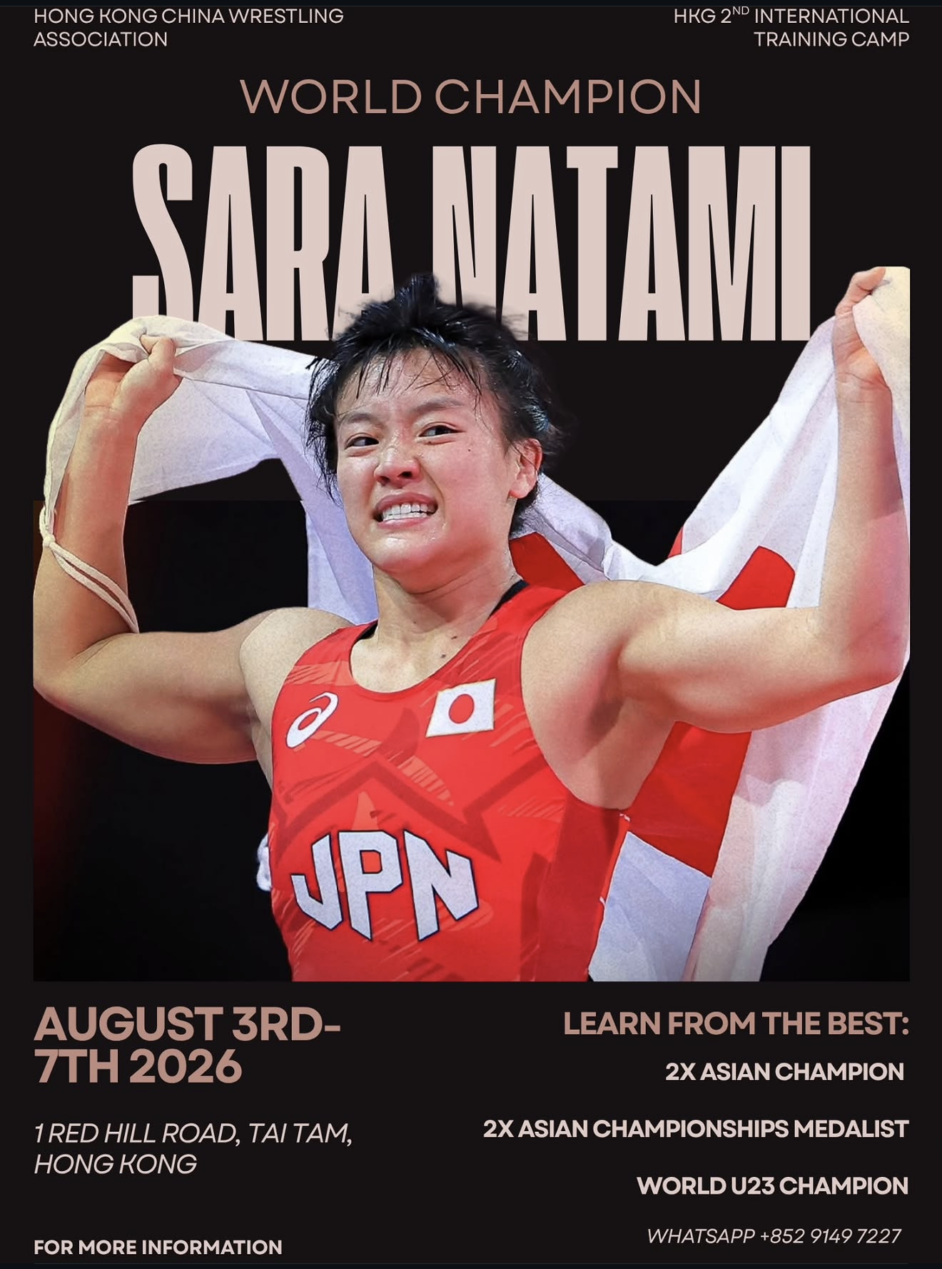 World U23 Champion. 2x Asian Champion. 2x Asian Championships Medalist.