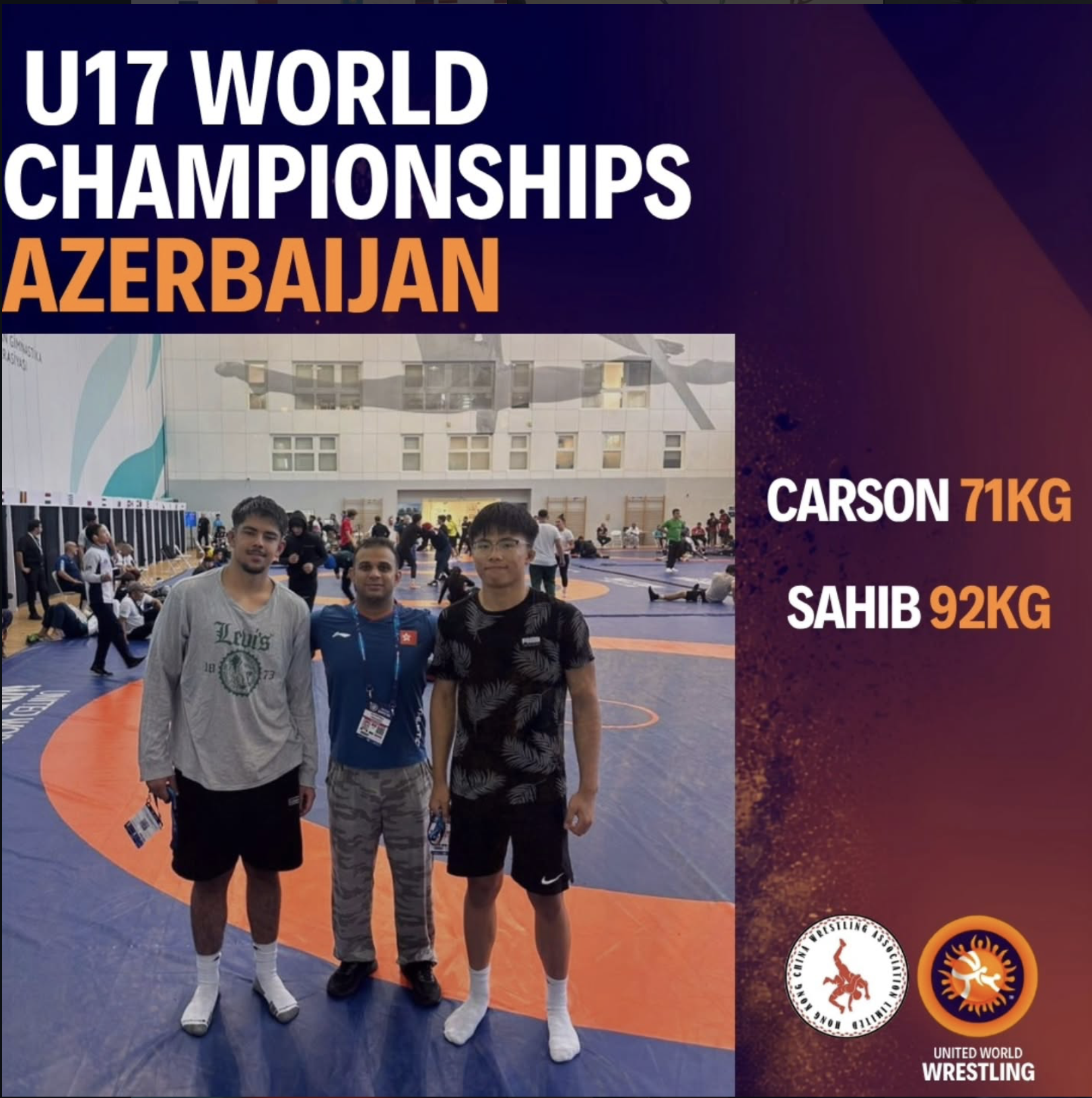 HONG KONG HEADS TO AZERBAIJAN! HKG TEAM READY FOR THE U17 WORLD CHAMPIONSHIPS